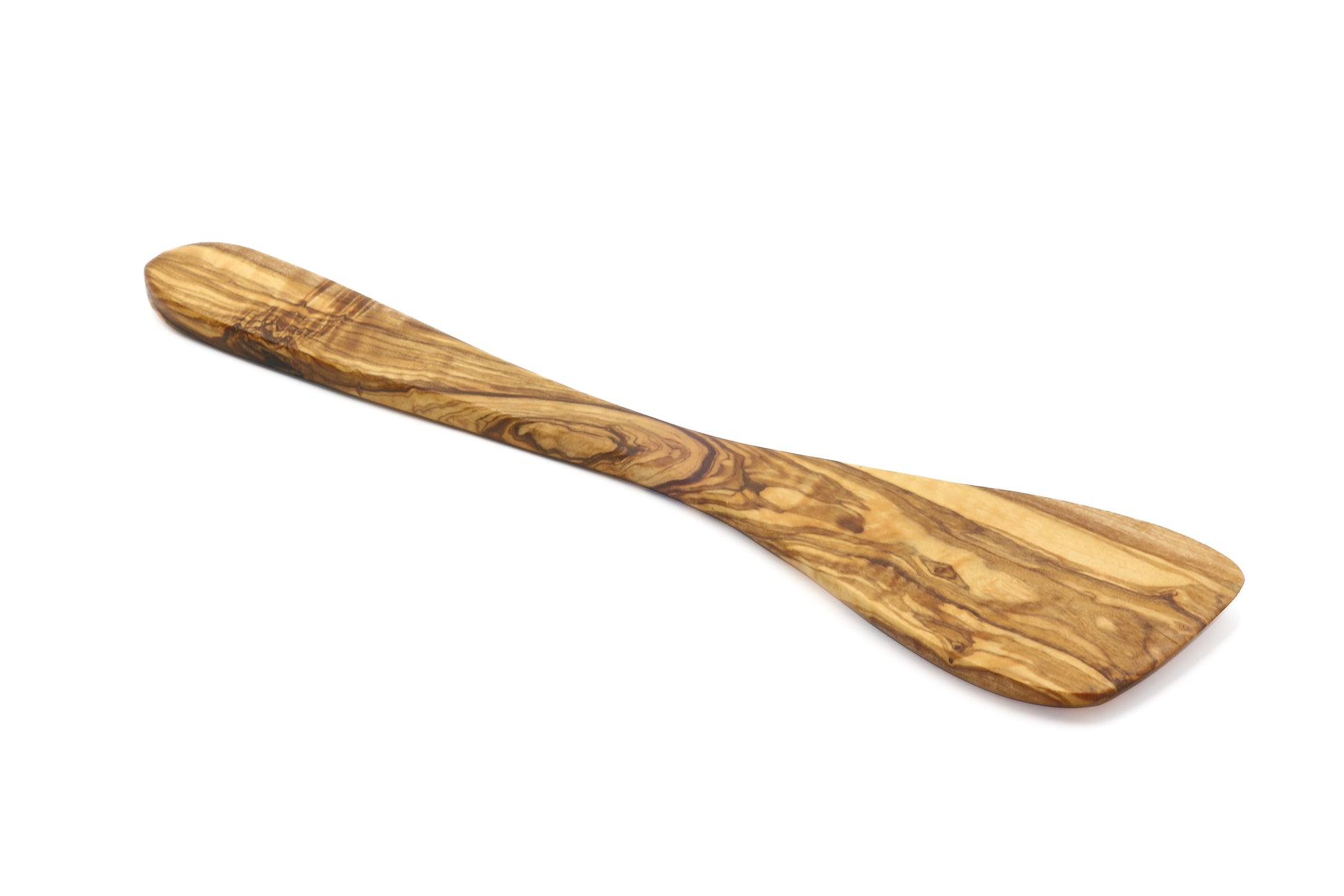 Wooden utensil for flipping