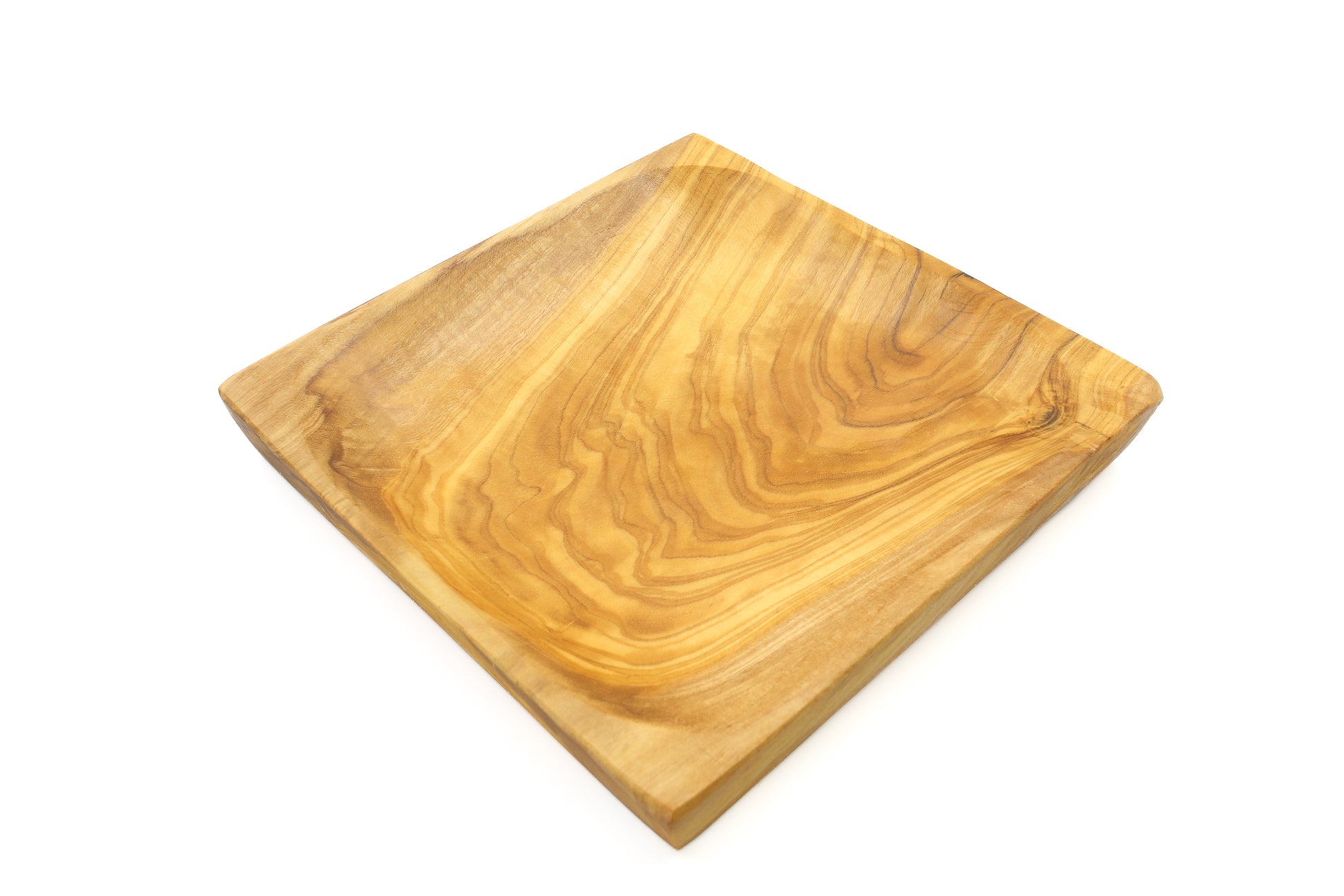 Olive wood plates in both square and rectangular shapes